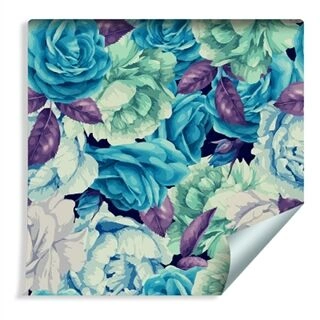Wallpaper Beautiful Colorful Roses Non-Woven 53x1000