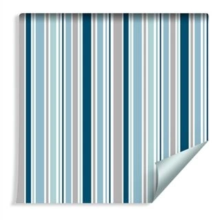 Wallpaper Colorful Vertical Stripes Non-Woven 53x1000