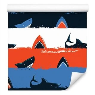 Wallpaper Sharks Non-Woven 53x1000