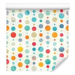 Wallpaper Big And Small Dots Non-Woven 53x1000