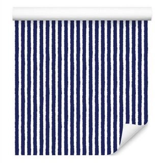 Wallpaper Elegant With Vertical Stripes For The Office Living Room Non-Woven 53x1000