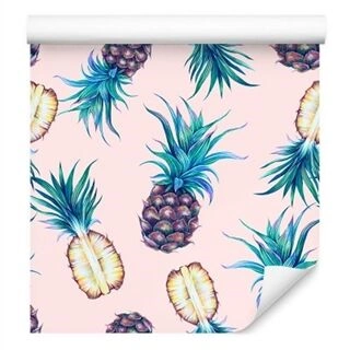 Wallpaper Tropical Pineapples Non-Woven 53x1000