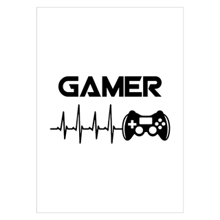 Plakat - Gamer Heartbeat
