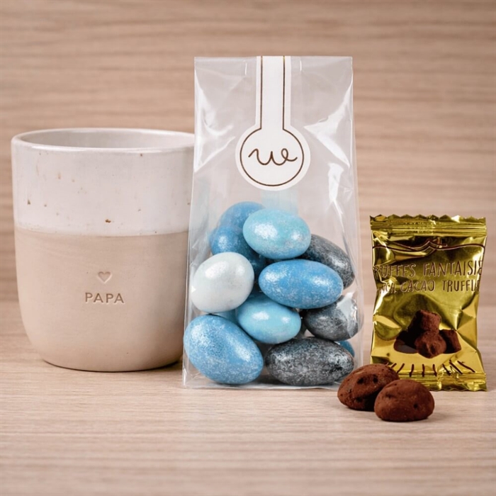 Papa krus med chokolade