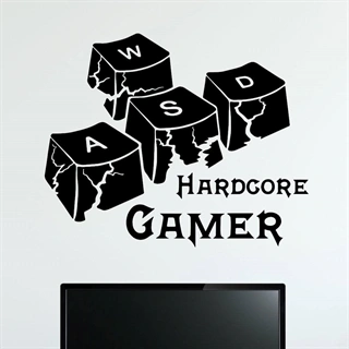 Hardcore Gamer - wallstickers