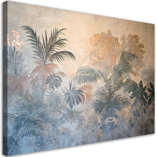 Lærred print,  Planter natur