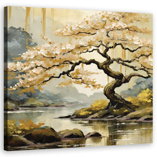 Lærred print, Japan Landskab Natur