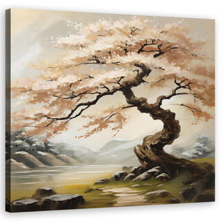 Lærred print, Landskab Natur Japan