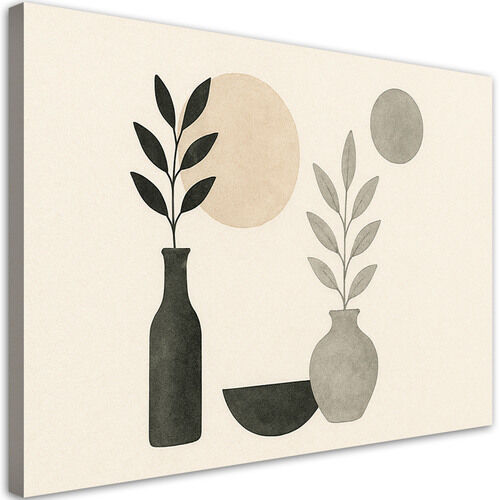 Lærred print, Vaser Blade Minimalisme