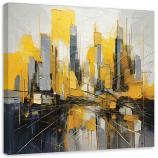 Lærred print, Abstrakt by akvarel
