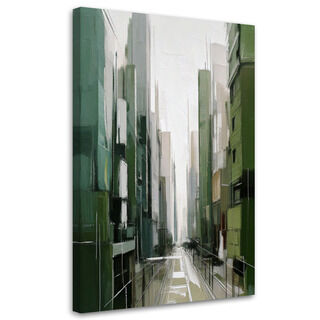 Lærred print, Urban arkitektur