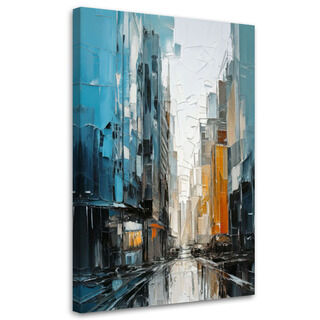 Lærred print, Urban arkitektur