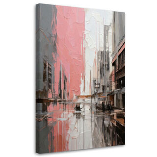 Lærred print, Urban abstraktion