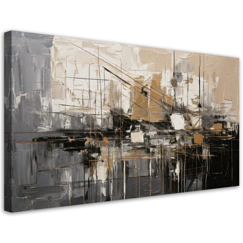 Lærred print, Abstrakt by Geometrisk