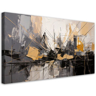 Lærred print, Urban abstrakt moderne