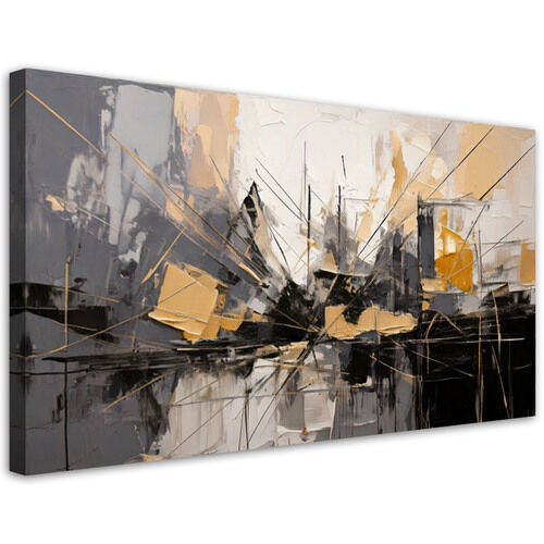 Lærred print, Urban abstrakt moderne