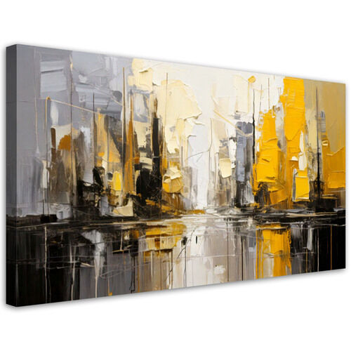 Lærred print, Arkitektur by abstrakt