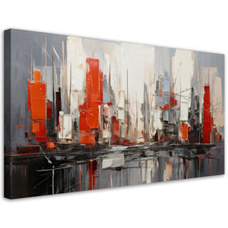 Lærred print, By Abstraktion Arkitektur