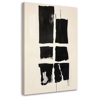 Lærred print, Geometriske former Minimalisme