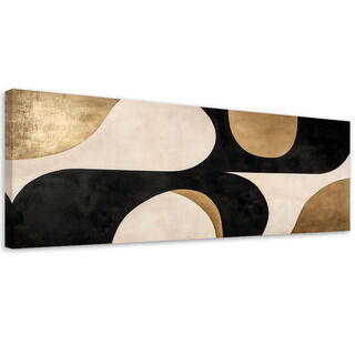 Lærred print, Buer Abstrakt akvarel Beige