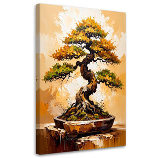 Lærred print, Bonsai-træ