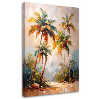 Lærred print, Landskab Palmer Jungle