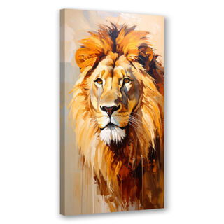 Lærred print, Løvedyr Afrika natur