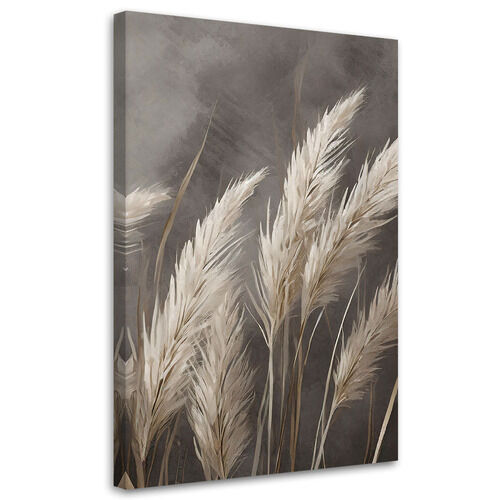 Lærred print, græs, natur, botanik - (40x60)