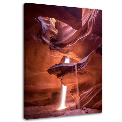 Lærred print, Antelope Canyon Arizona klipper