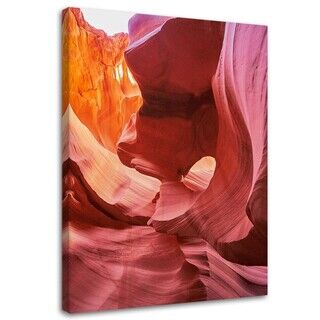 Lærred print, Røde klipper Antelope Canyon USA