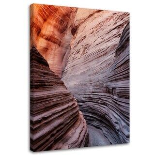 Lærred print, Røde klipper Antelope Canyon