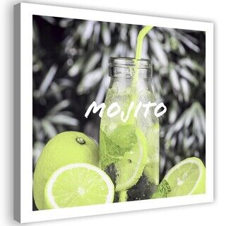 Lærred print, Mojito-drik