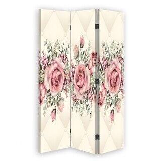 Rumdeler Dobbeltsidet, Roser Blomster Pink