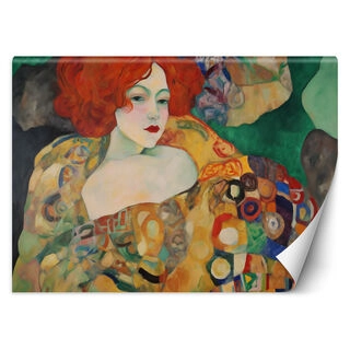 Wallpaper, Red-haired woman - G. Klimt