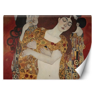 Wallpaper, Women's kiss abstraction - G. Klimt