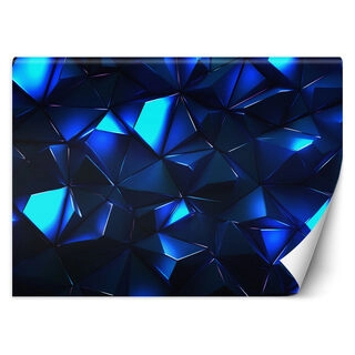 Wallpaper, Blue 3D abstraction