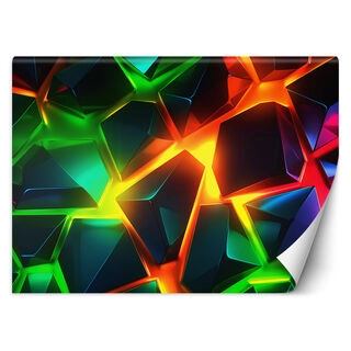 Wallpaper, Colourful 3D abstraction