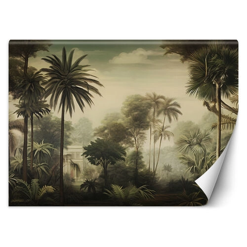 Wallpaper, Tropical trees and palm trees