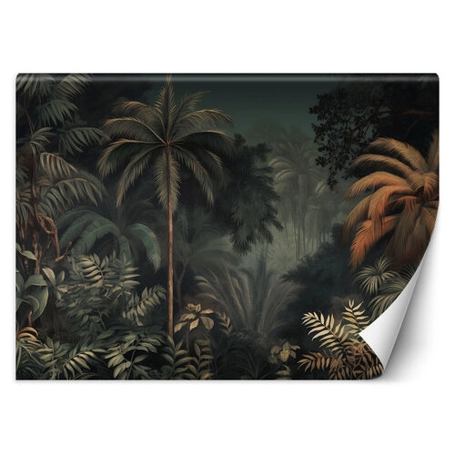 Wallpaper, Tropical jungle at night