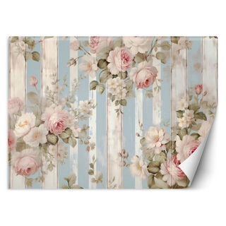 Wallpaper, Shabby Chic flowers