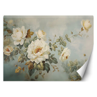 Wallpaper, Vintage spring flowers