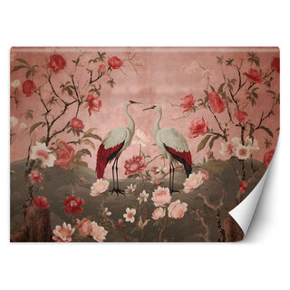 Wallpaper, Flowers and birds Chinoiserie