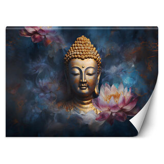 Wallpaper, Buddha and zen flowers