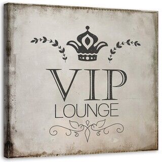 Lærred print, VIP-lounge