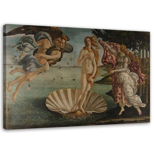 Lærred print, Venus\' fødsel - S. Botticelli reproduktion