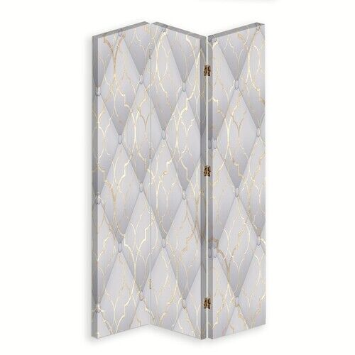 Rumdeler Dobbeltsidet roterbar, Vintage quiltet guld - (110x170)