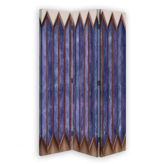 Rumdeler Dobbeltsidet roterbar, Farverigt 3D-vindue - (110x170)