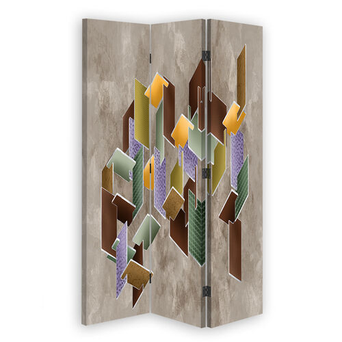 Rumdeler Dobbeltsidet roterbar, 3D-puslespil - (110x170)