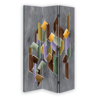 Rumdeler Dobbeltsidet roterbar, 3D-puslespil - (110x170)