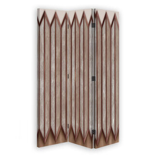 Rumdeler Dobbeltsidet roterbar, Farverigt 3D-vindue - (110x170)